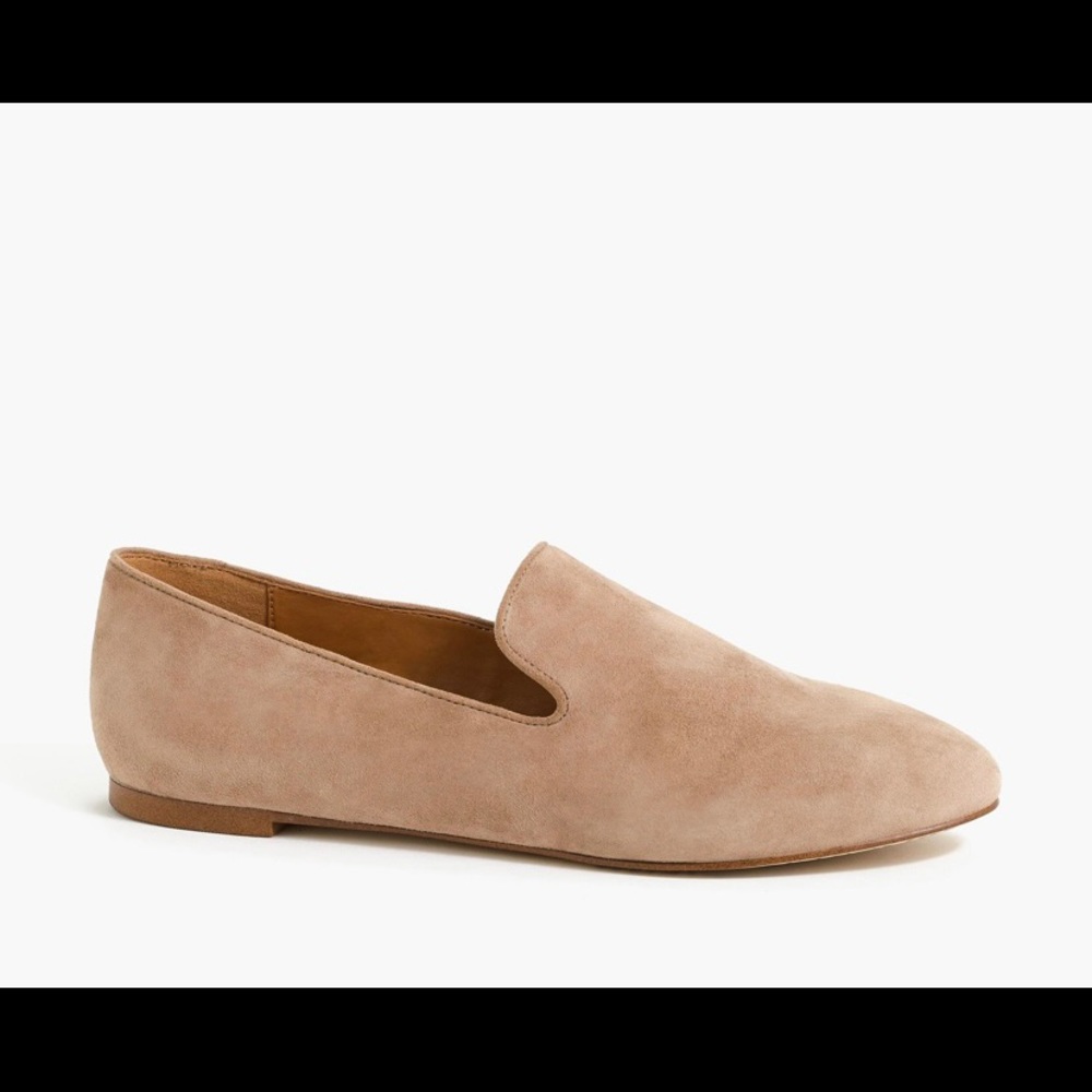 J. Crew Suede Smoking Loafers